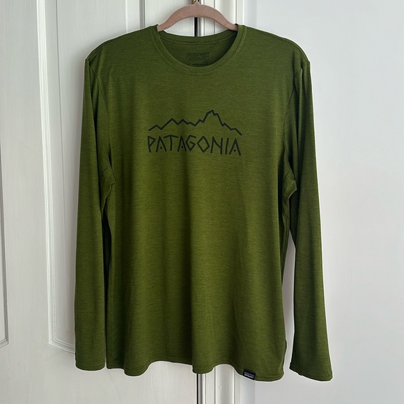 Patagonia men’s long sleeve t-shirt. Excellent condition - Picture 1 of 4